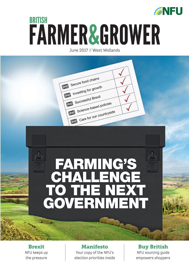 british farmer and grower june 2017 cover, bf and g