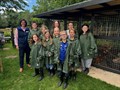 Abi Reader Wrexham school visit Fferm Bach
