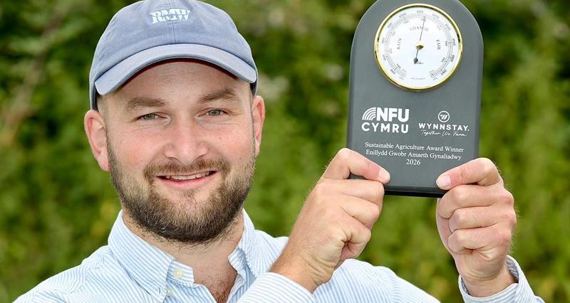 Ceredigion farmer crowned Sustainable Agriculture Award winner at Sustainable Farming Conference