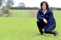 Abi Reader in field