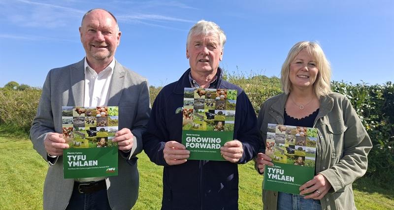 Senedd candidates hosted on Carmarthenshire farm