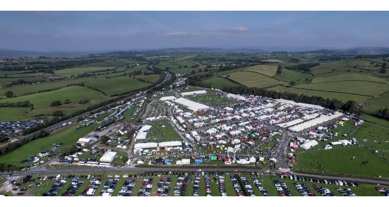Aerial view of Westmorland Show 1_34734