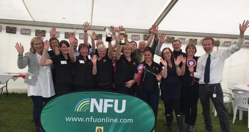 The NFU stand (courtesy of the team at Carlisle) won two trophies at Cumberland Show_36046