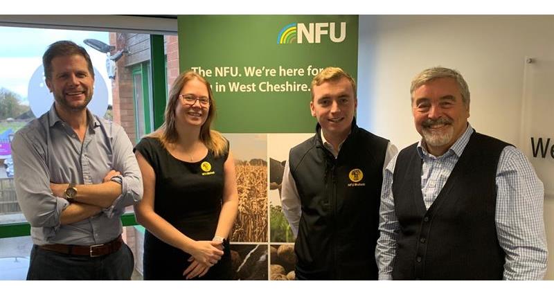 West Cheshire and Maelor NFU group secretaries Stuart Chacksfield, Jo Prince, Ed Crawford and Colin Britton_71771