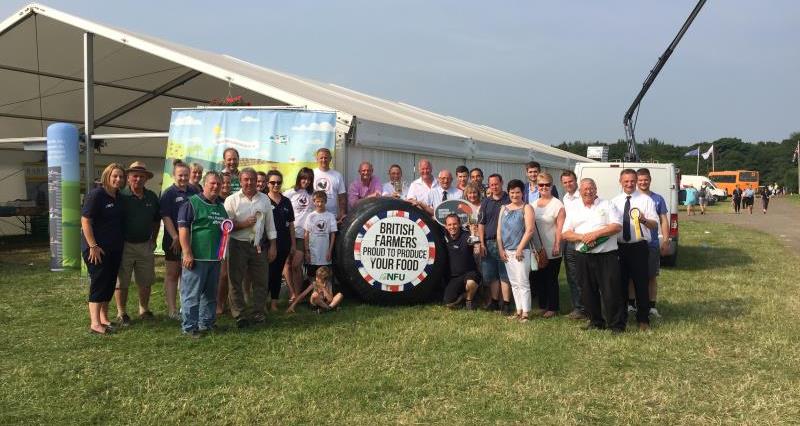The successful NFU team at Royal Cheshire Show 2017_44728