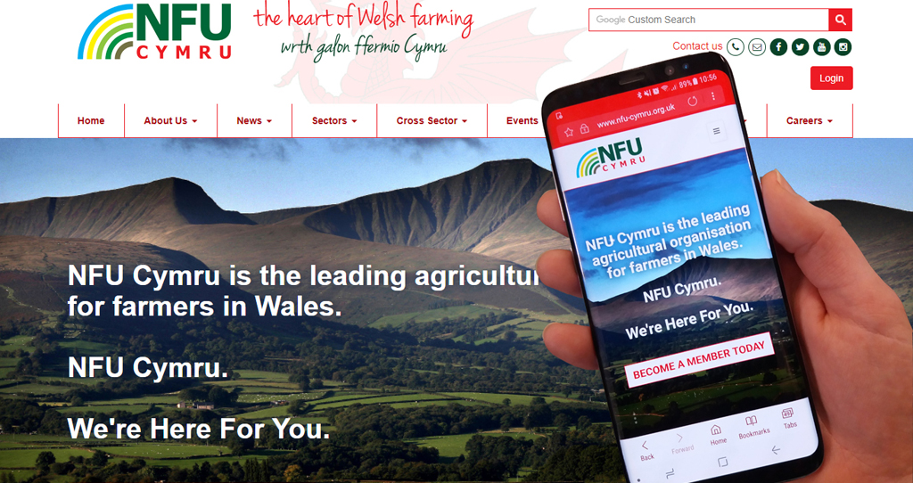 NFU Cymru website 2018_51045
