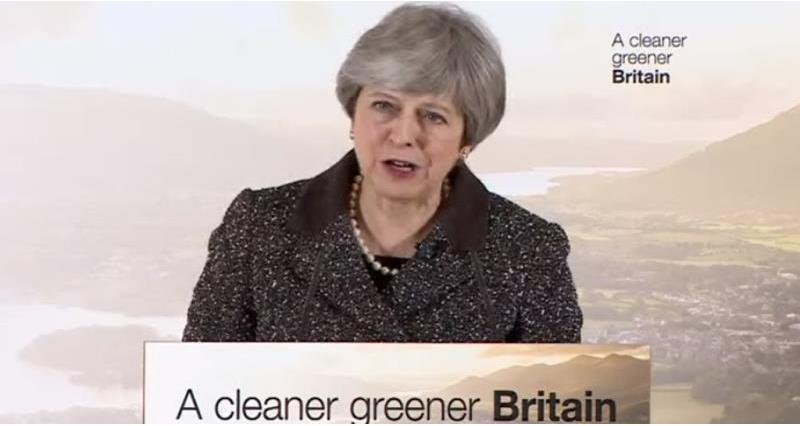 Prime Minister Theresa May delivers 25-year environment plan_50003