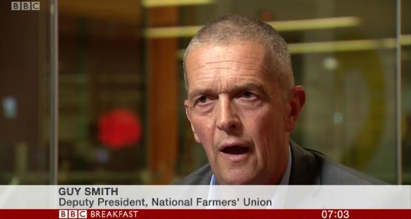 Guy Smith on BBC Breakfast talking about the Agricultural Drought Summit_56486