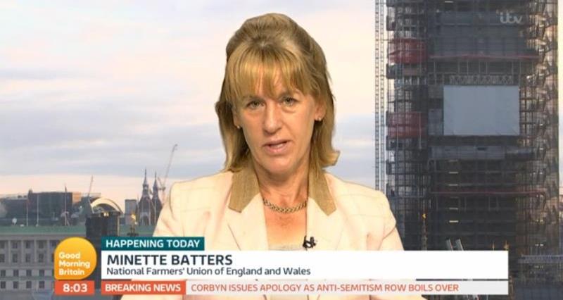 Minette Batters speak to GMB about the Agricultural Drought Summit_56483