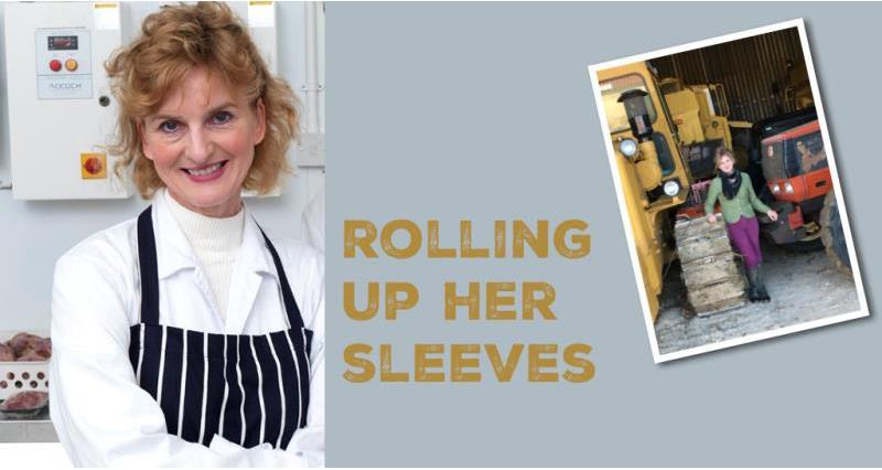 Gillian Kiddy -  rolling up her sleeves_52455