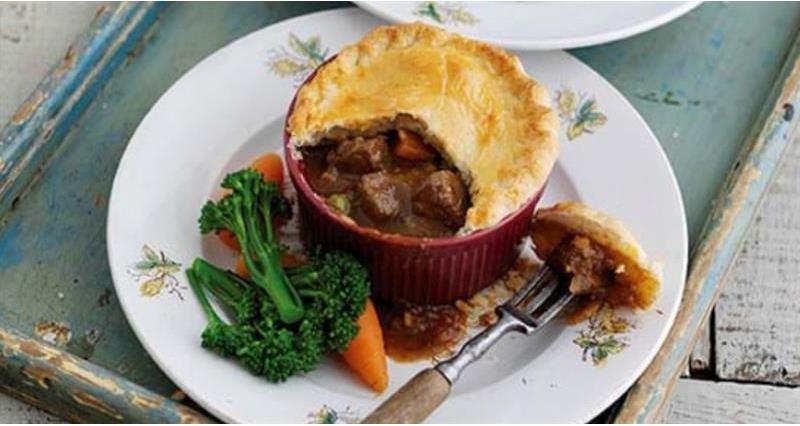 Beef and ale pot pies