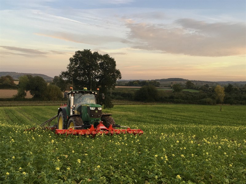 How are British farmers improving soil health? 