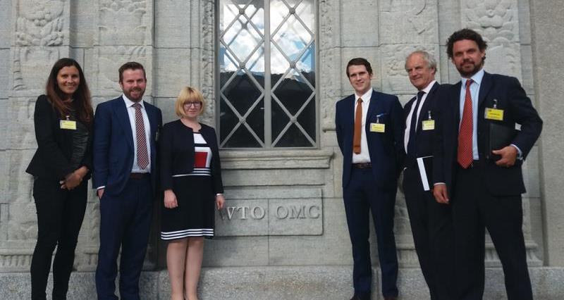 nfu brexit team at the wto, world trade organisation, crop, july 2017_45588